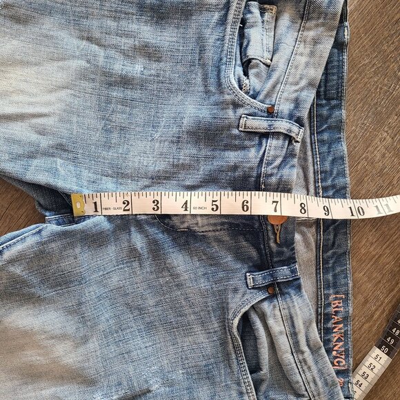 Blank NYC US Women's Size 28 Low Rise Skinny Jeans Light Wash Stretch Distressed - Picture 13 of 13